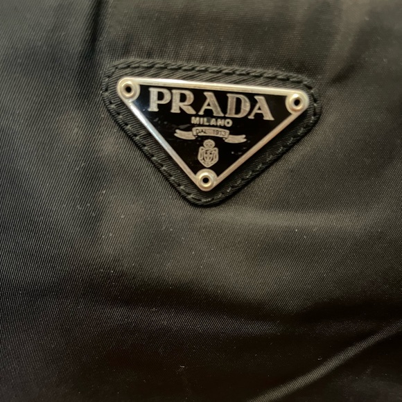 Prada Black Large Tote Shoulder Bag 14x11 - Picture 3 of 12